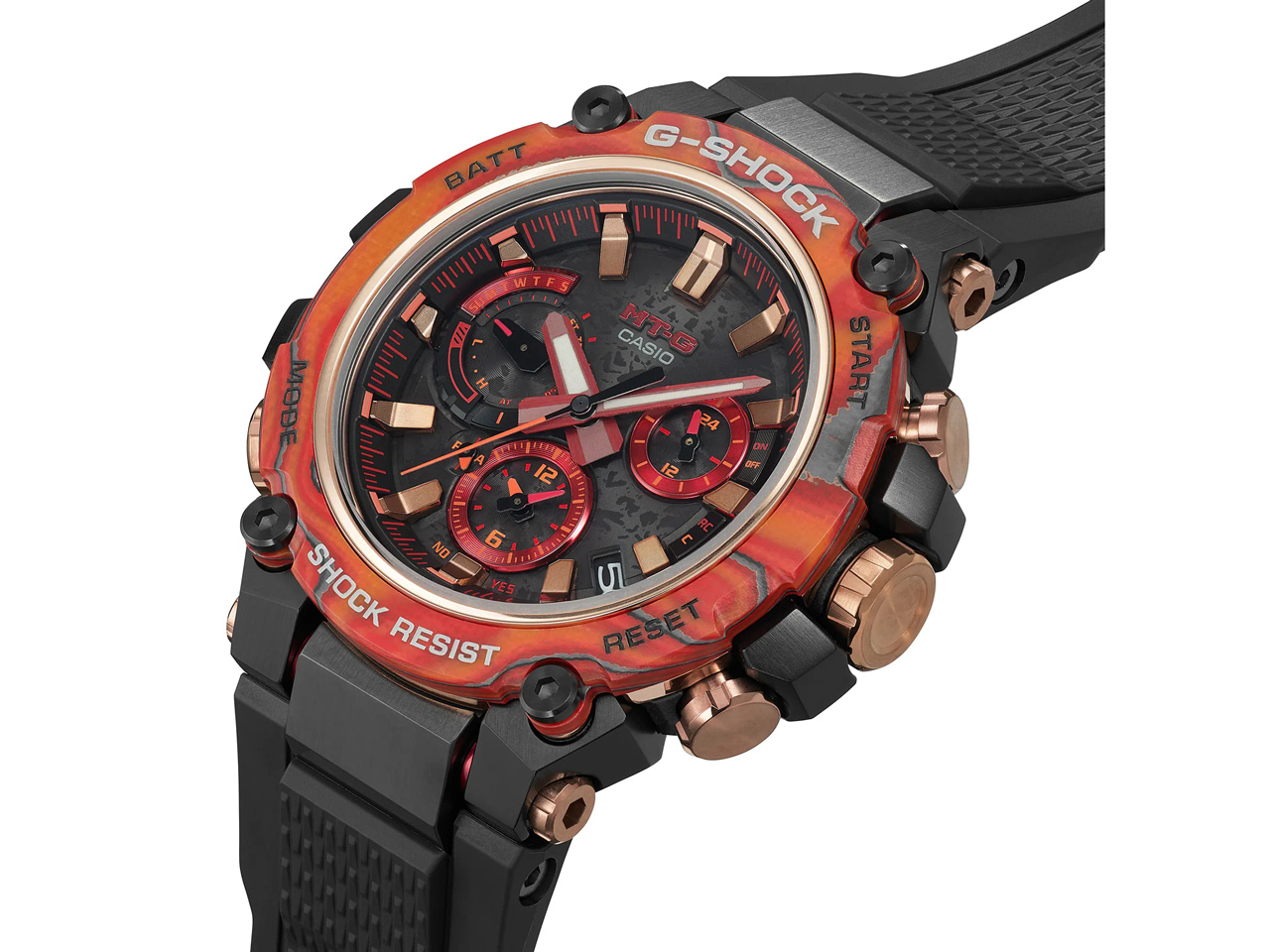 G-SHOCK 40th Anniversary Flare Red MT-G ���胂�f�� MTG-B3000FR-1AJR