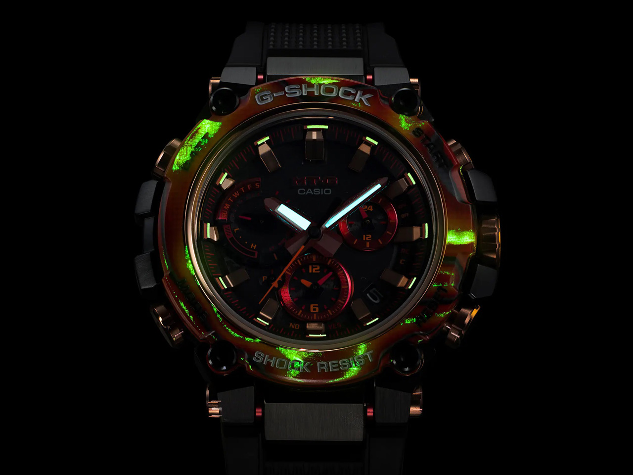 G-SHOCK 40th Anniversary Flare Red MT-G ���胂�f�� MTG-B3000FR-1AJR