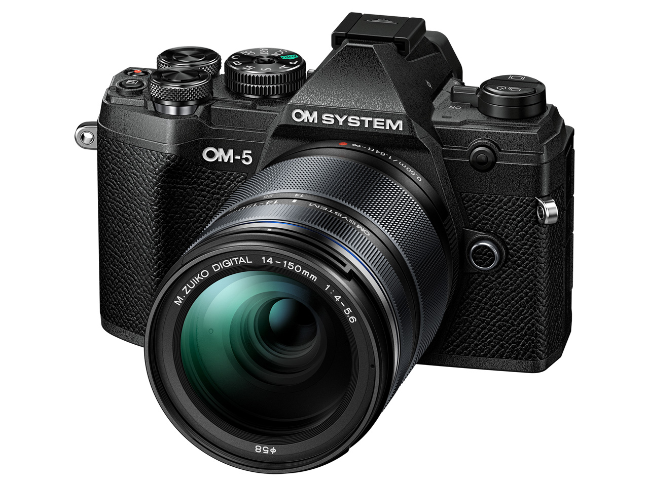 OM SYSTEM OM-5 14-150 mm II レンズキット　ブラック OMデジタルソリューションズ OM SYSTEM OM-5 14-150mm II レンズ
