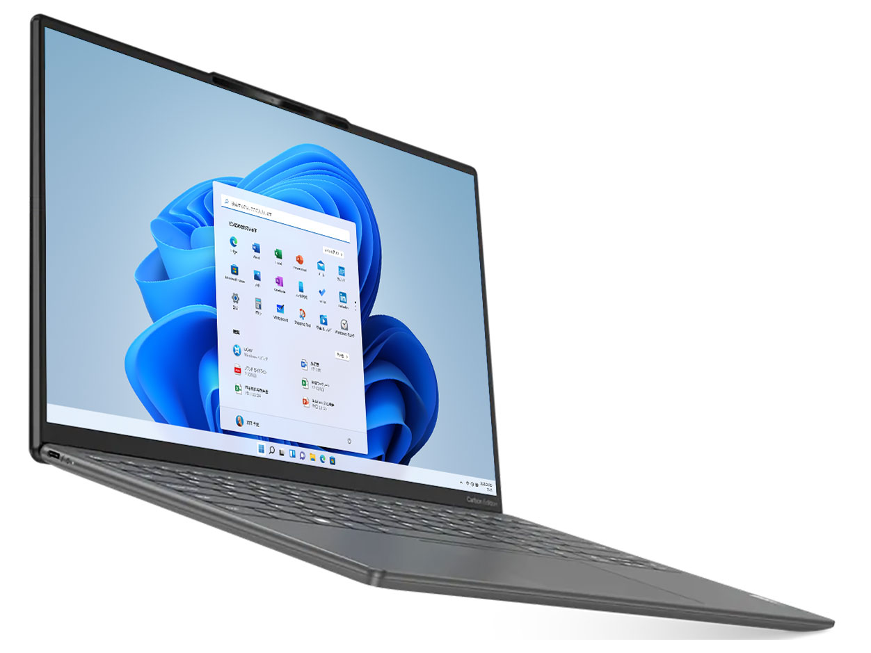 Lenovo Yoga Slim 770i Carbon Core i5 1240P�E8GB�������[�E512GB SSD�E13.3�^WQXGA�t������ 82U90050JP