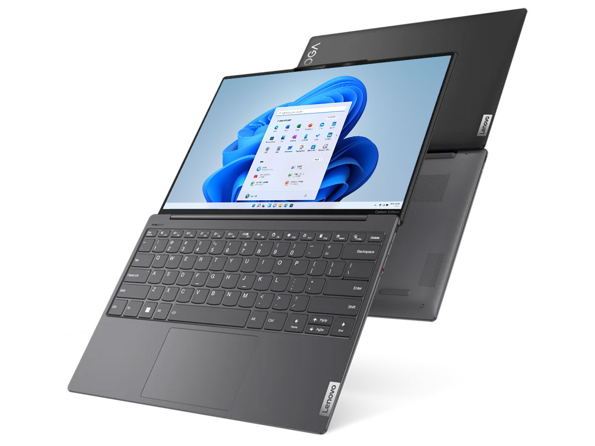 Lenovo Yoga Slim 770i Carbon Core i5 1240P�E8GB�������[�E512GB SSD�E13.3�^WQXGA�t������ 82U90050JP �̐��i�摜