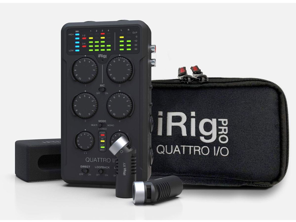 iRig Pro Quattro I/O Deluxe �̐��i�摜