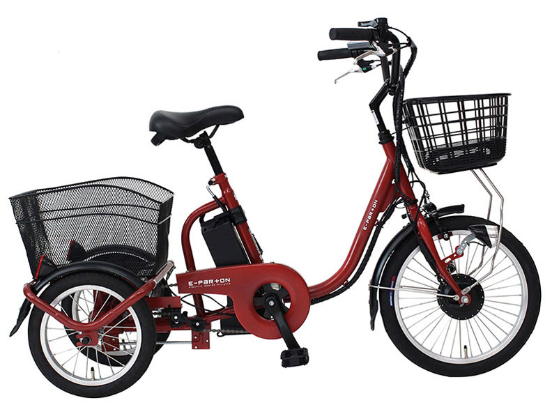 【ほぼ新品】電動アシスト三輪自転車 イーパートン BEPN18 Ver 1.1 ミムゴ ☆ク−ポンあり☆ イーパートン 電動アシスト三輪自転車