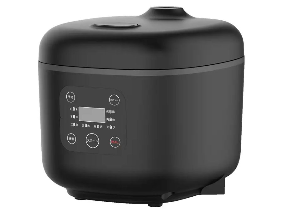 新品 コンパクト炊飯器 OKOMEDAKI お米 3合 RM-204H ホワイト コンパクト炊飯器 3合 OKOMEDAKI ブラック ホワイト RM-204H