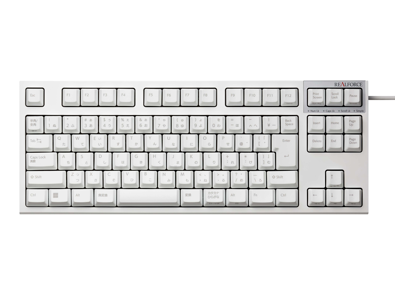 REALFORCE R3S R3SC21 [�X�[�p�[�z���C�g/�X�[�p�[�z���C�g] �̐��i�摜