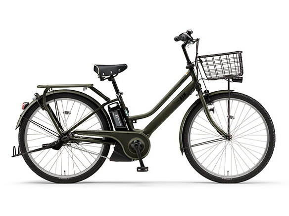 ycqnPAS RIN 電動アシスト自転車 2023年 PA-26RN ヤマハ PAS RIN PA26RN 2023年モデル [マットオリーブ] + 専用