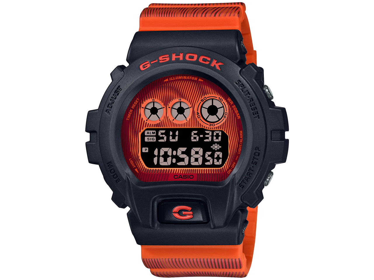G-SHOCK Time distortion�V���[�Y DW-6900TD-4JF �̐��i�摜