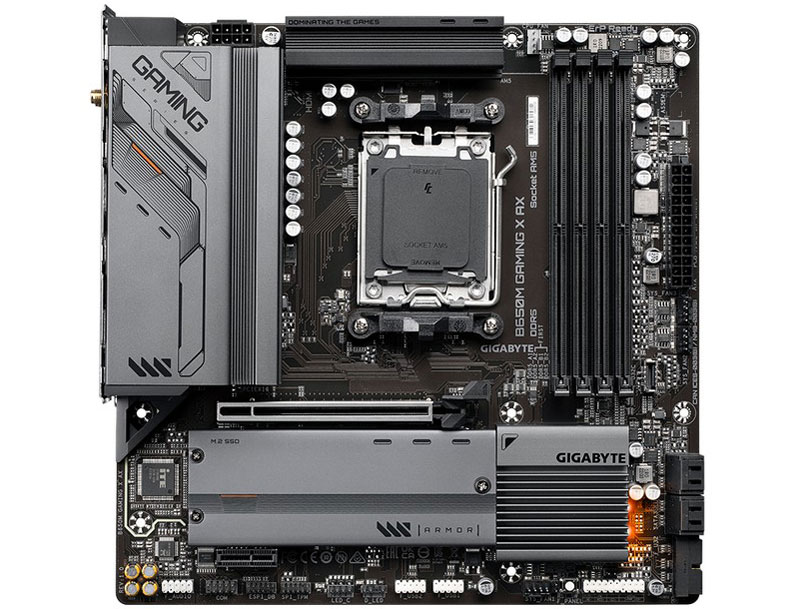 B650M GAMING X AX (B650 AM5 MicroATX) �h�X�p�����胂�f�� �̐��i�摜