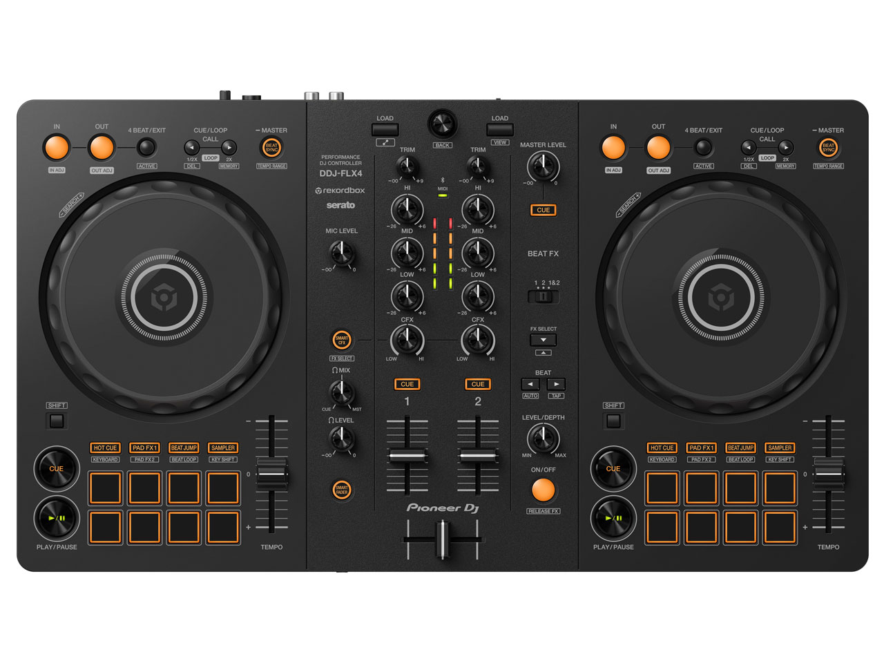 ddj-flx4 箱 usb説明書 付き 楽器・機材