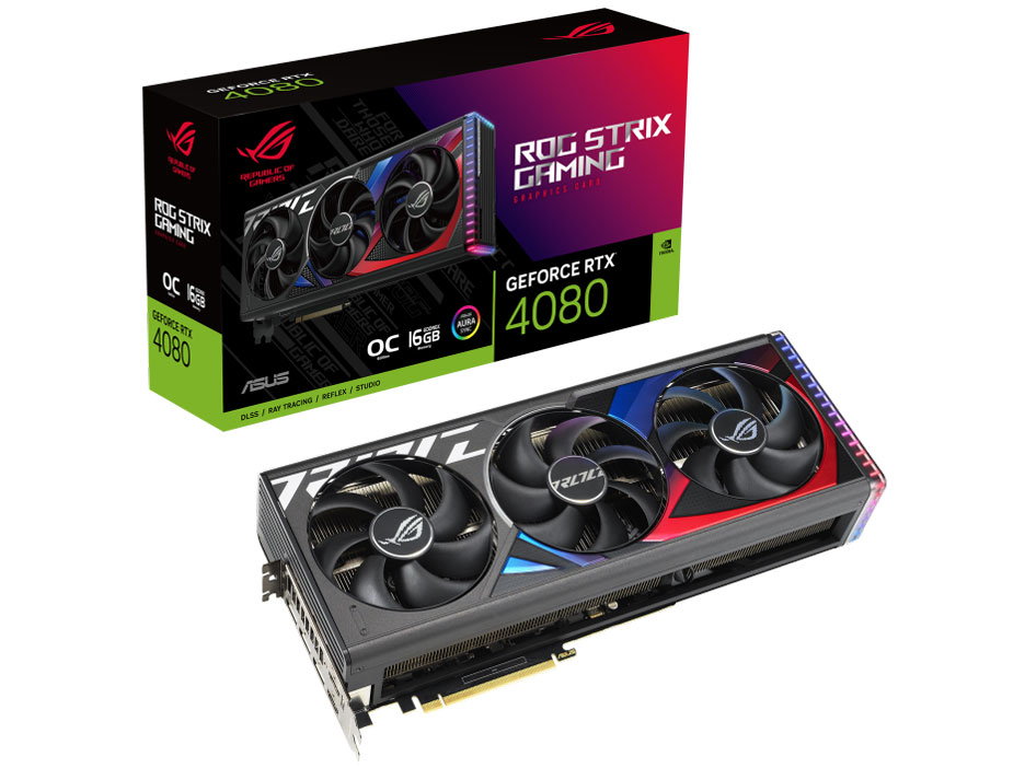 ROG-STRIX-RTX4080-O16G-GAMING [PCIExp 16GB] �̐��i�摜