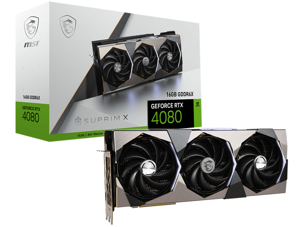GeForce RTX 4080 16GB SUPRIM X [PCIExp 16GB] �̐��i�摜