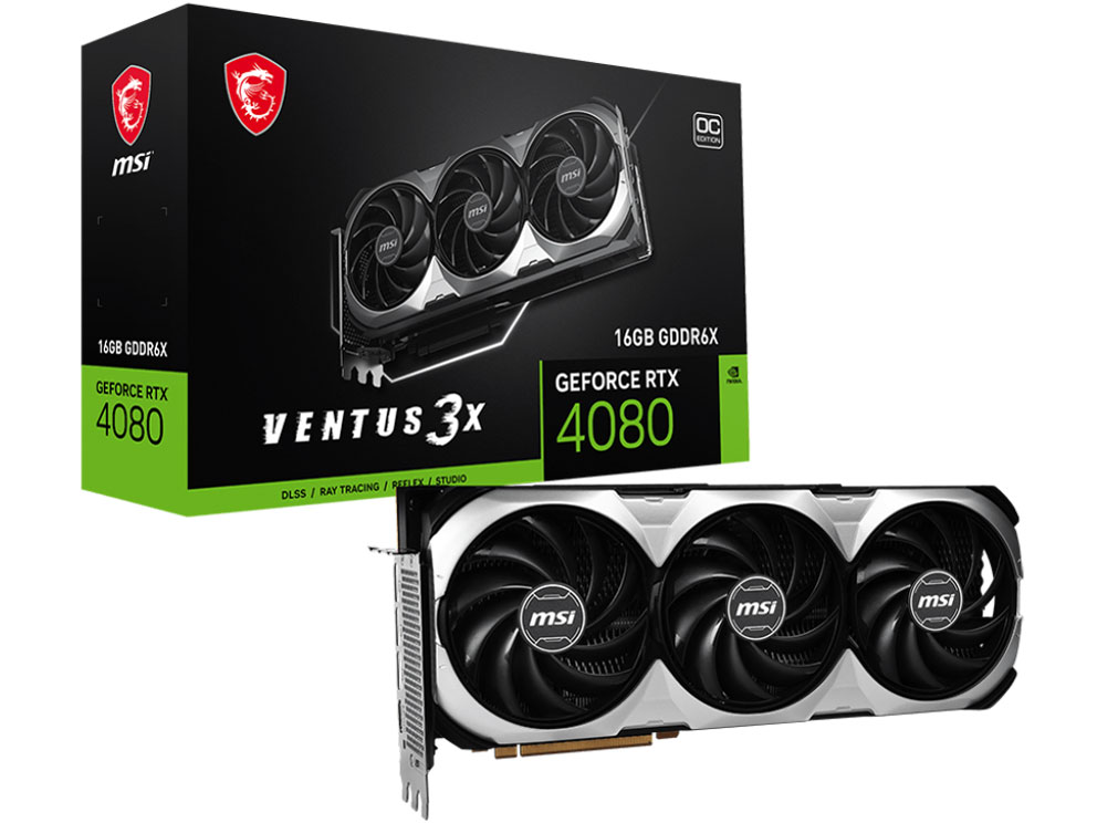GeForce RTX 4080 16GB VENTUS 3X OC [PCIExp 16GB] ̐i摜
