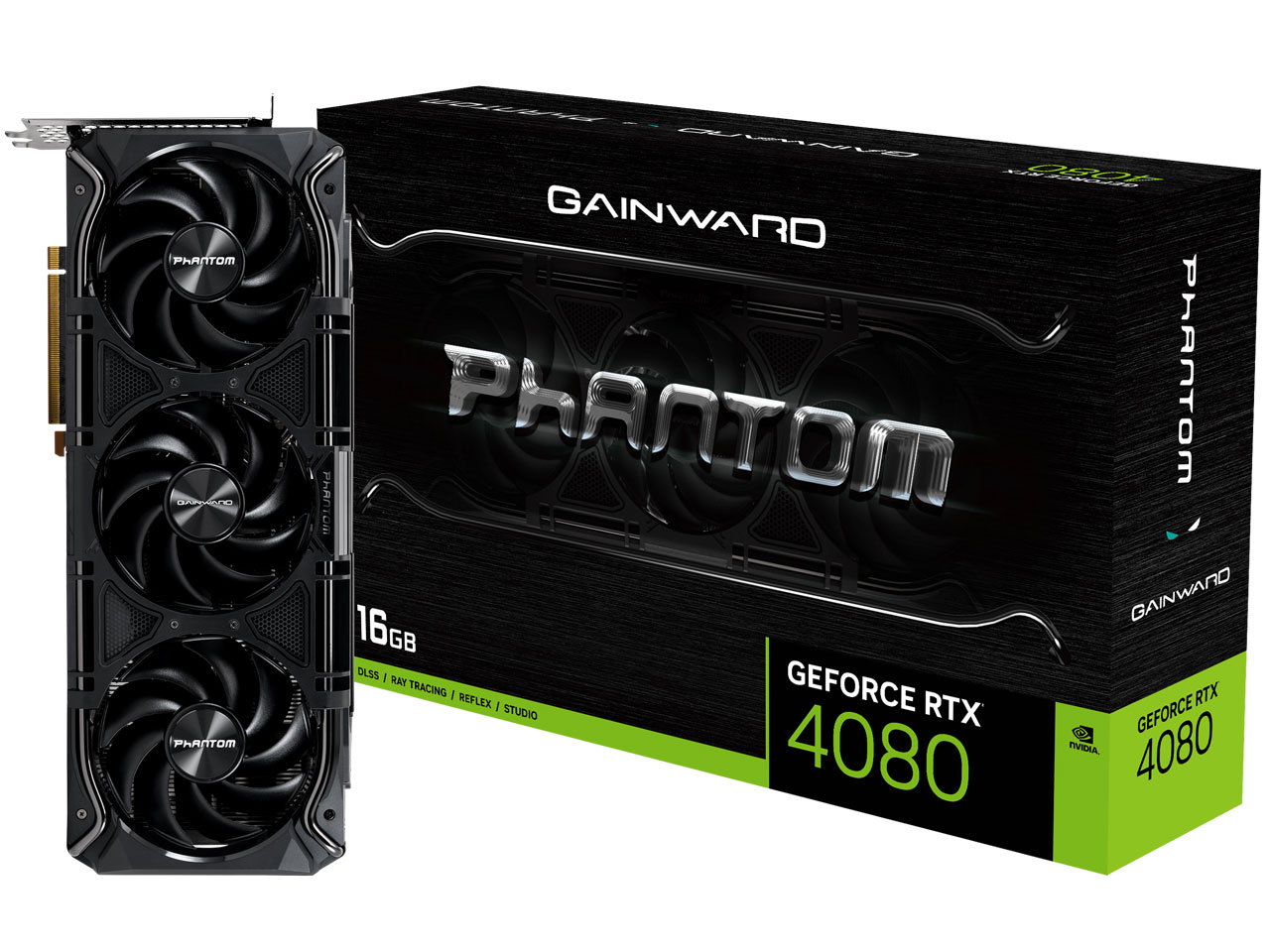GeForce RTX 4080 Phantom NED4080019T2-1030P [PCIExp 16GB] �̐��i�摜