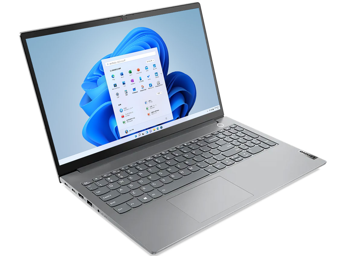 ThinkBook 15 Gen4 AMD Ryzen 5 5625U�E8GB�������[�E256GB SSD�E15.6�^�t��HD�t������ 21DLCTO1WW