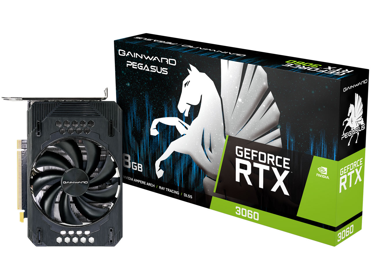 GeForce RTX 3060 Pegasus 8GB NE63060019P1-190AE [PCIExp 8GB] �̐��i�摜