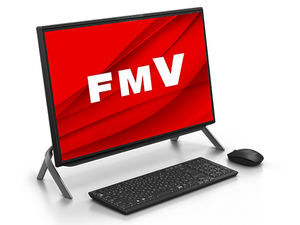 FMV ESPRIMO FH�V���[�Y WF1/G3 KC_WF1G3_A011 Core i5�E8GB�������ESSD 256GB+HDD 1TB�EOffice���ڃ��f�� [�u���b�N]