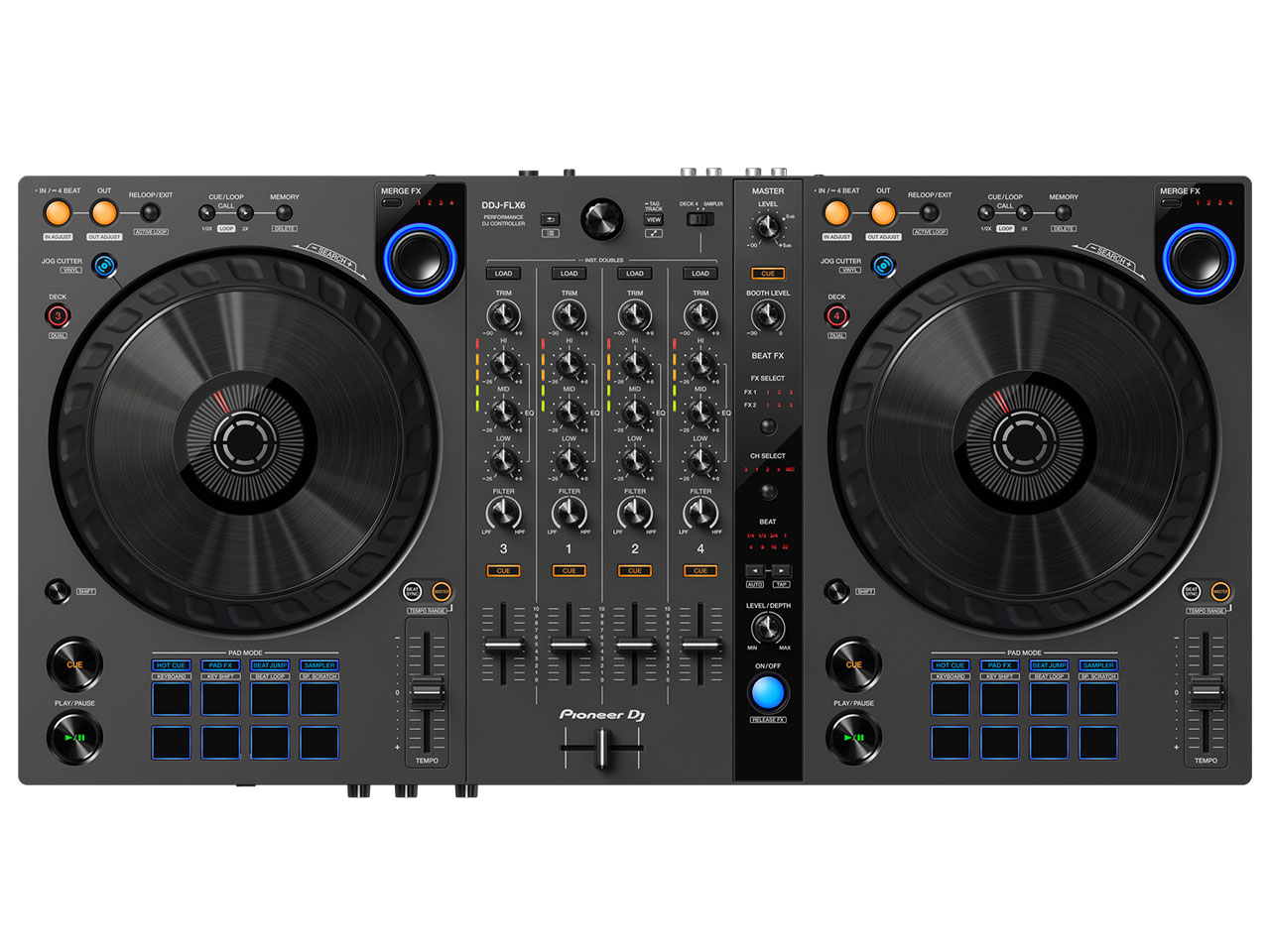 DDJ-FLX6-GT [Graphite] �̐��i�摜