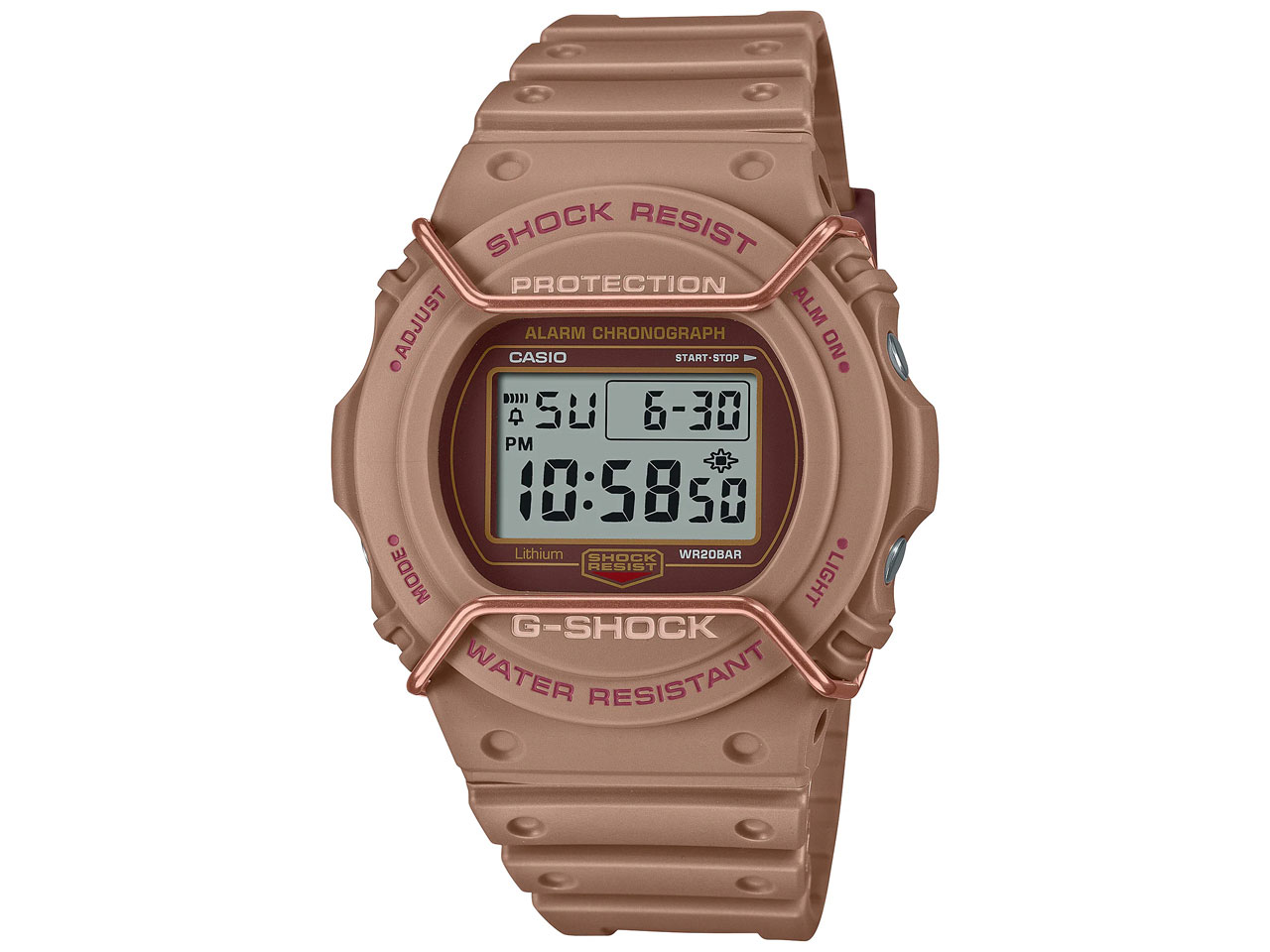 G-SHOCK Tone on tone�V���[�Y DW-5700PT-5JF �̐��i�摜