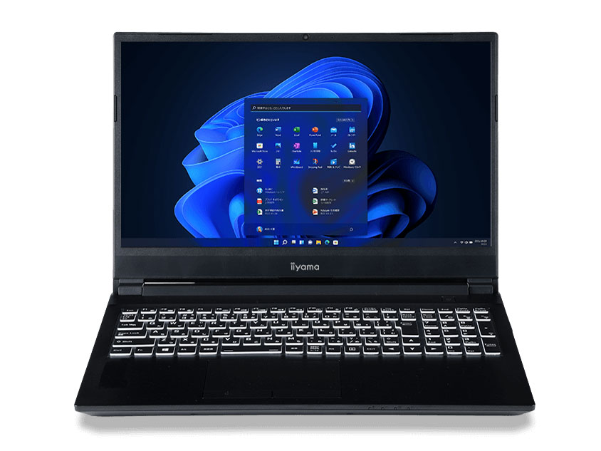 LEVEL-15FX151-i7-PASX-R Core i7 11800H/16GB������/500GB M.2 SSD/RTX 3050Ti/15�C���` �t��HD �̐��i�摜