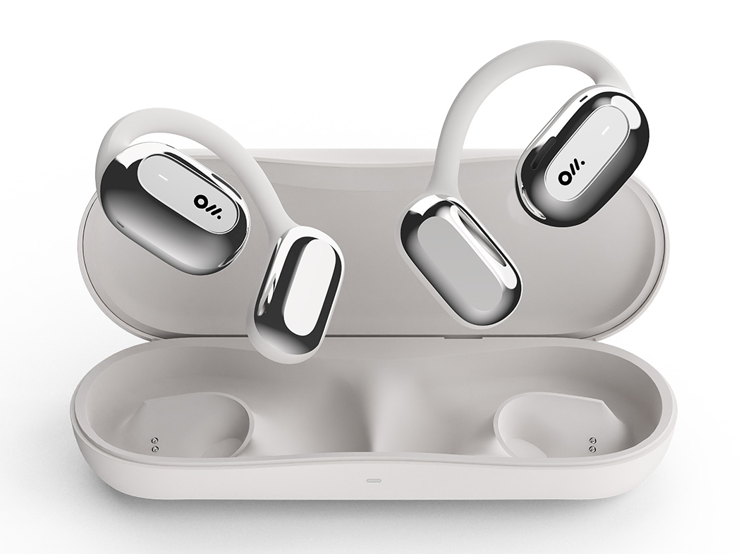 ヘッドフォン　Oladance Bluetoothイヤホン ウェアラブルステレオ (シルバー) [OLA02-SIL] Oladance Oladanceウェアラブルステレオ OLA02-SIL [シルバー