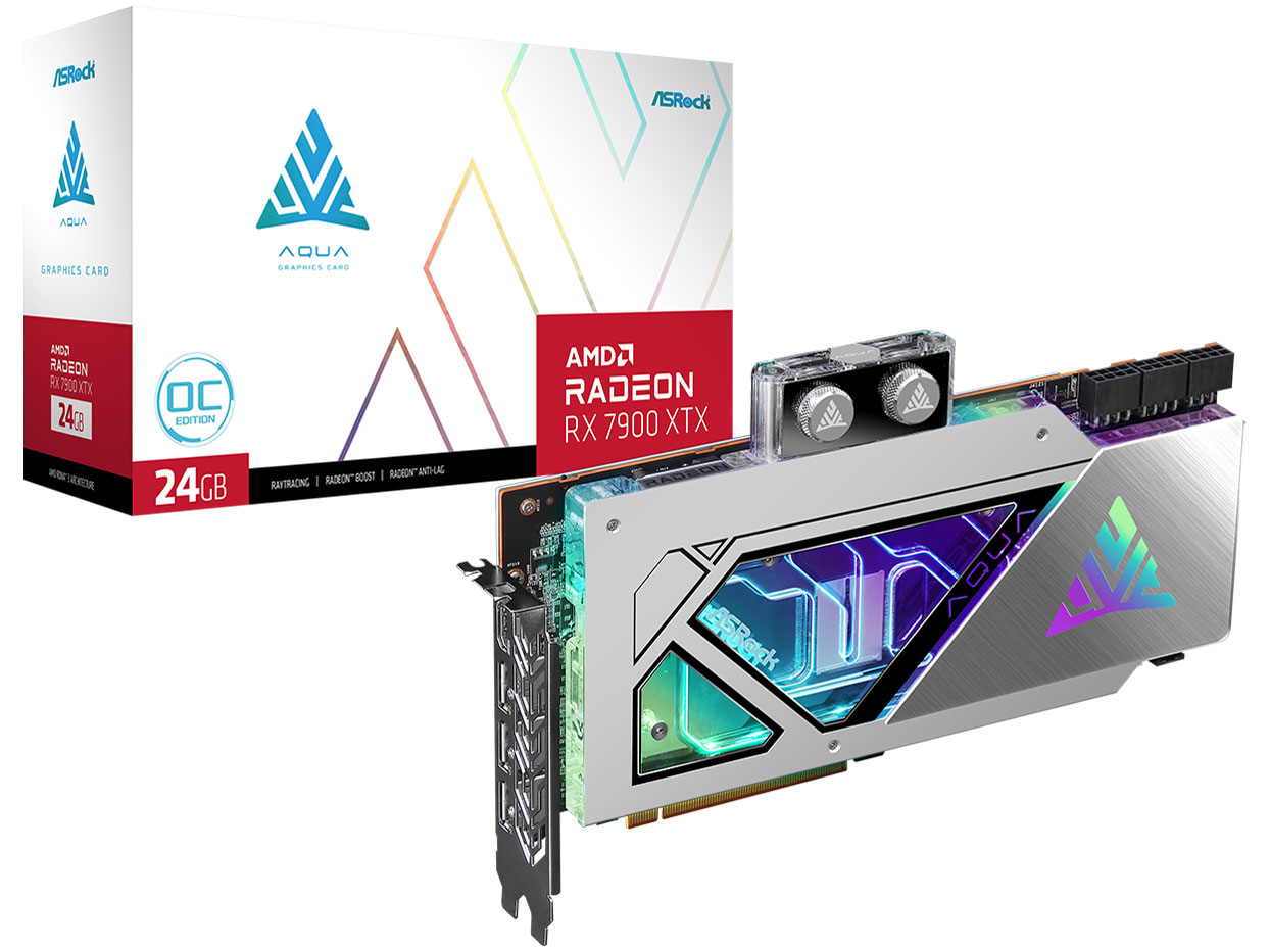 Radeon RX 7900 XTX AQUA 24GB OC [PCIExp 24GB] �̐��i�摜