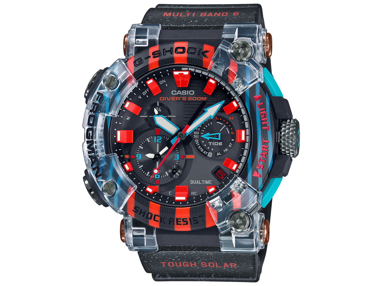 G-SHOCK �}�X�^�[ �I�u G �t���b�O�}�� 30���N�L�O���f�� GWF-A1000APF-1AJR �̐��i�摜