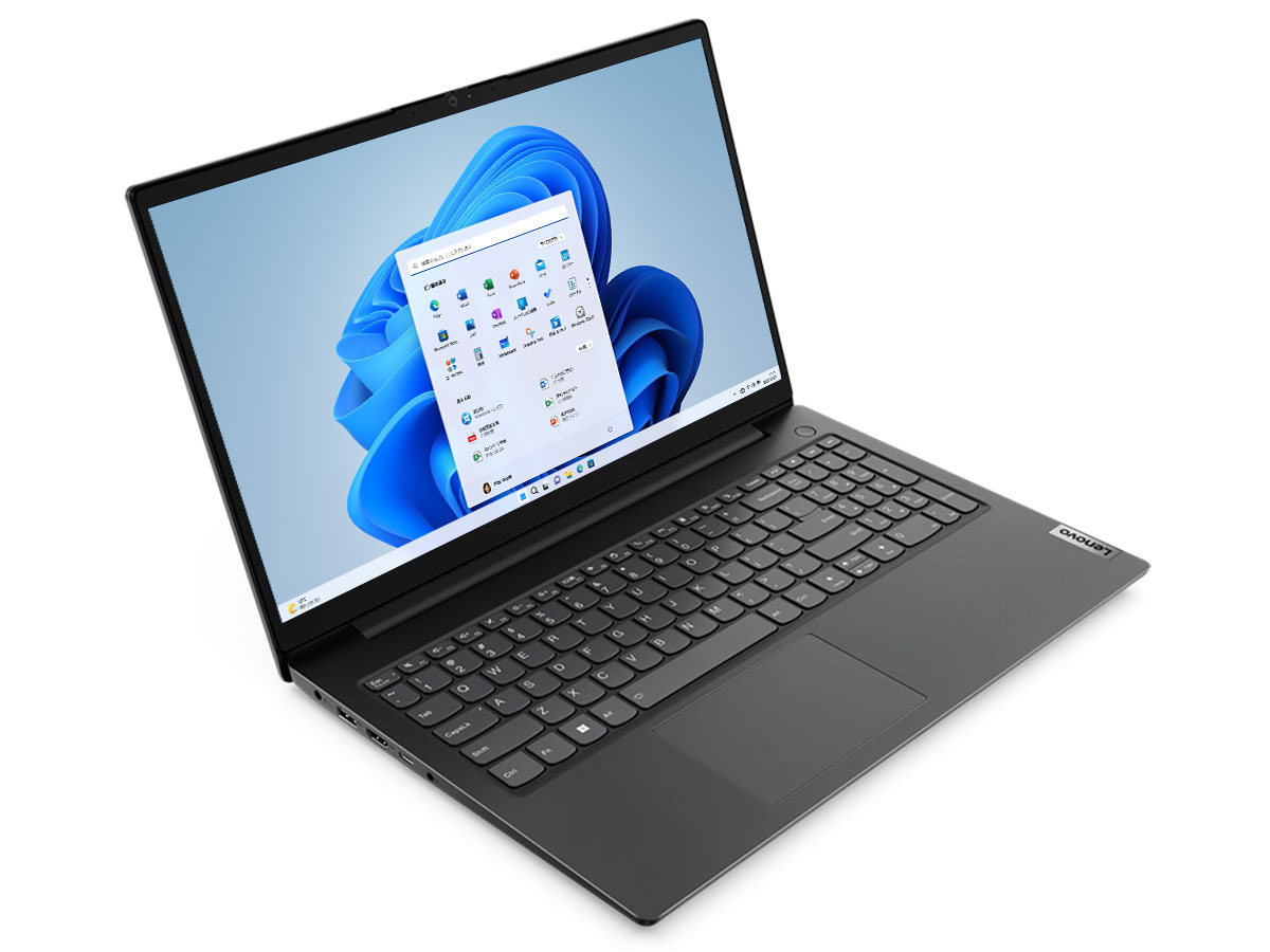 Lenovo V15 Gen 3 AMD Ryzen 5 5625U�E8GB�������[�E256GB SSD�E15.6�^�t��HD�t������ 82TV0006JP [�u���b�N]