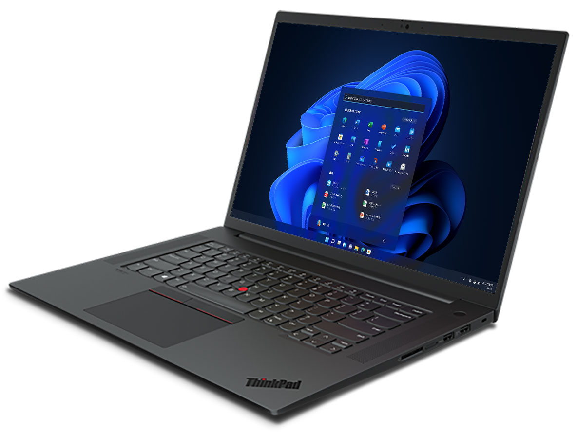 ThinkPad P1 Gen 4 Windows 11 Pro�ECore i7 11800H�E16GB�������[�E512GB SSD�ENVIDIA RTX A2000�E16�^WQUXGA�t������ 20Y4S57200 [�u���b�N]