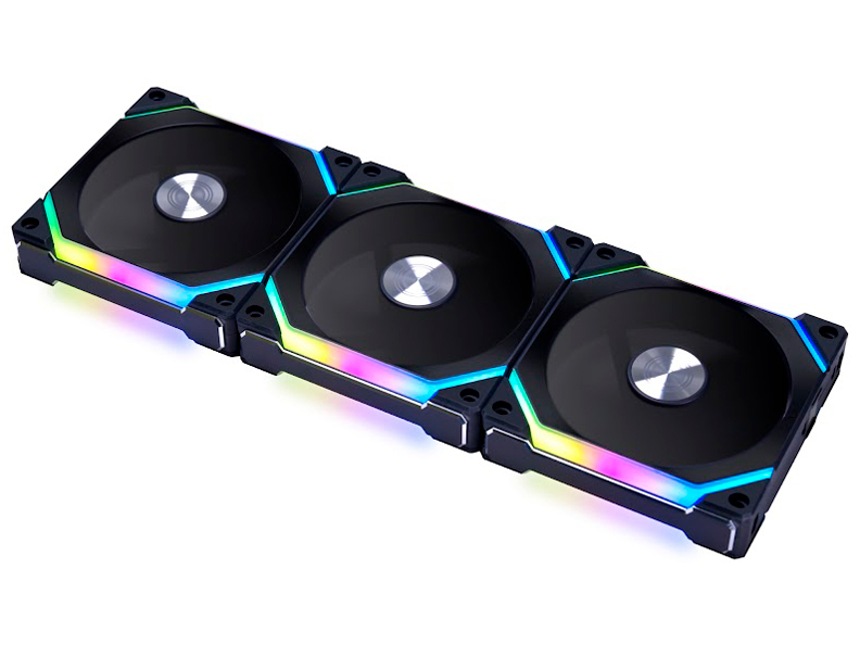 UNI FAN SL120 V2 BK 3Pack SL120-3B V2 [�u���b�N] �̐��i�摜