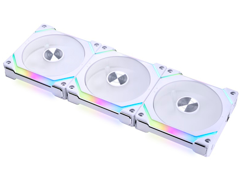 UNI FAN SL120 V2 WT 3Pack SL120-3W V2 [�z���C�g] �̐��i�摜