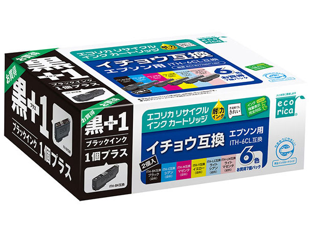 ECI-EITH6P+BK [�G�v�\���p ITH-6CL+ITH-BK 6�F�p�b�N+��] �̐��i�摜