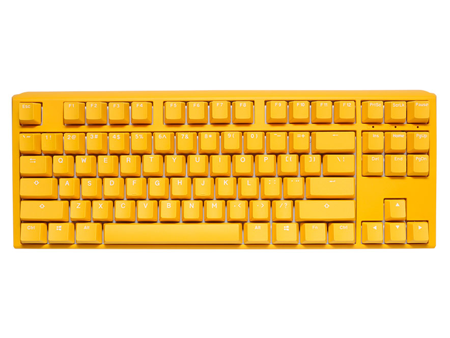 One 3 dk-one3-yellowducky-rgb-tkl-silver [Yellow] �̐��i�摜