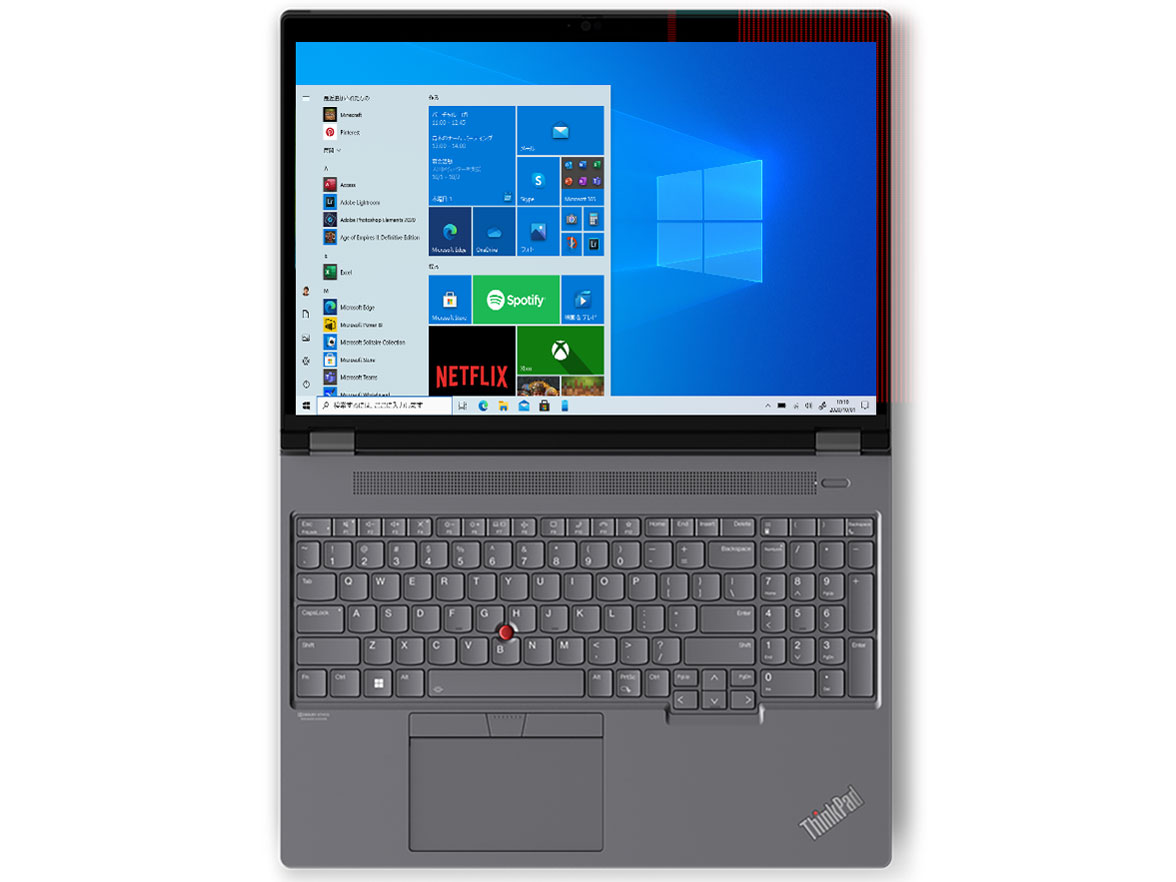 ThinkPad P16 Gen 1 Windows 10 Pro�ECore i7 12800HX�E16GB�������[�E512GB SSD�ENVIDIA RTX A1000�E16�^WUXGA�t������ 21D7S01E00 [�X�g�[���O���[]