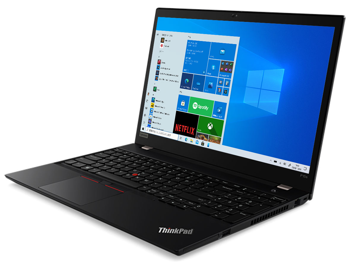 ThinkPad P15s Gen 2 Windows 10 Pro�ECore i7 1165G7�E16GB�������[�E512GB SSD�ENVIDIA T500�E15.6�^�t��HD�t������ 20W7S3CK00 [�u���b�N] �̐��i�摜