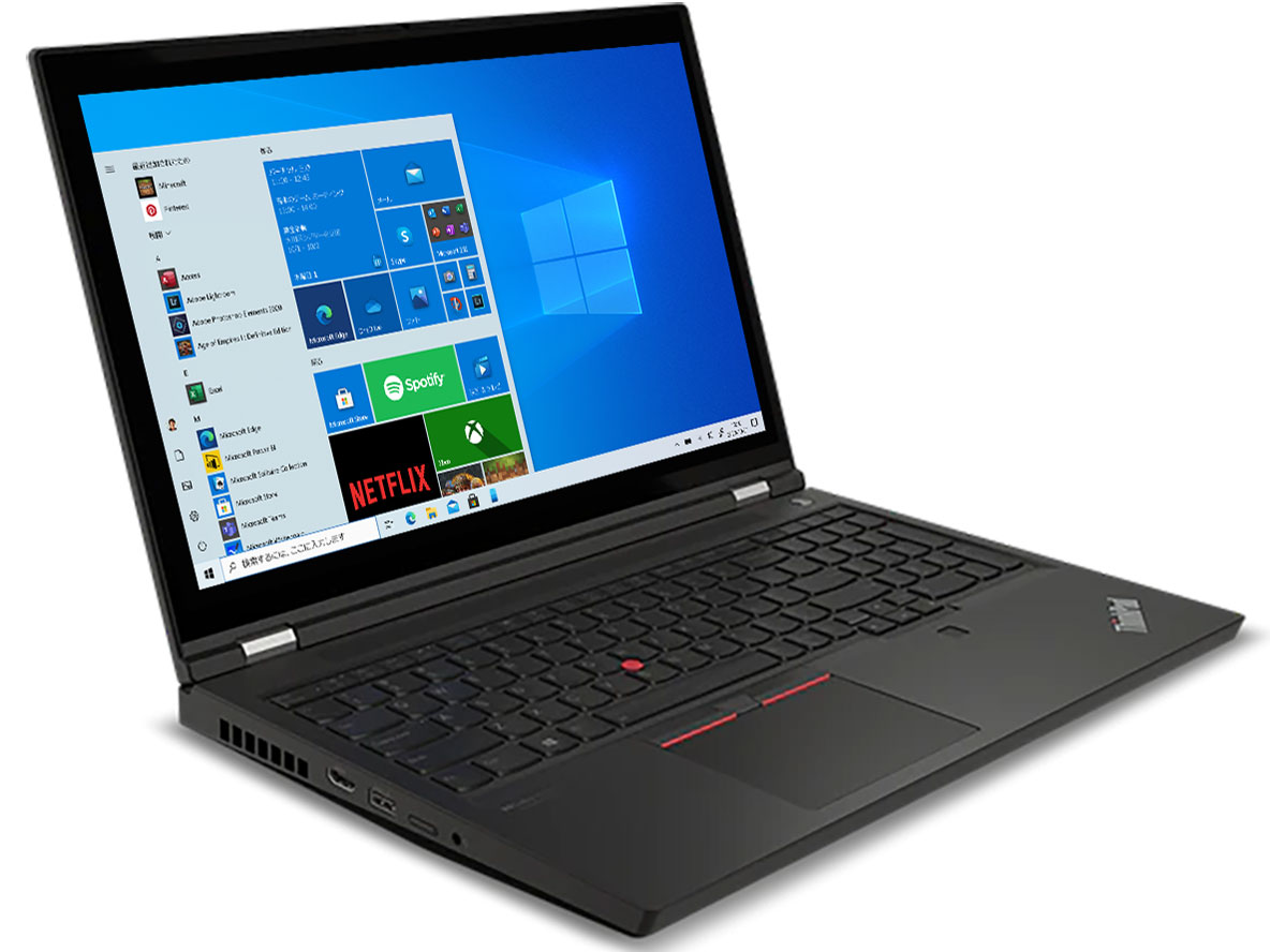 ThinkPad P15 Gen 2 Windows 10 Pro�ECore i7 11800H�E16GB�������[�E512GB SSD�ENVIDIA T1200�E15.6�^�t��HD�t������ 20YRS84900 [�u���b�N] �̐��i�摜