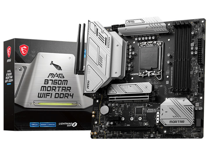 MAG B760M MORTAR WIFI DDR4