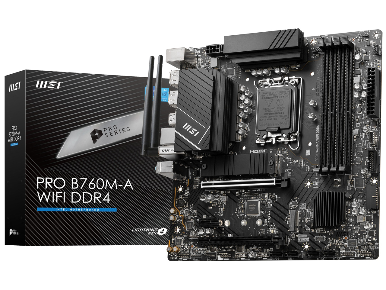PRO B760M-A WIFI DDR4