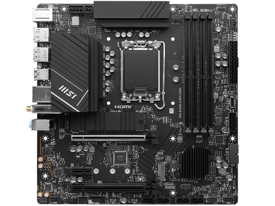 PRO B760M-A WIFI DDR4 �̐��i�摜