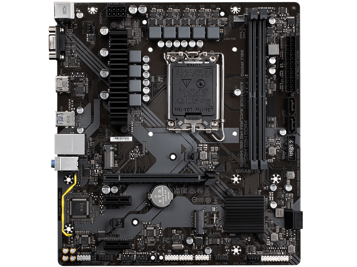 B760M D2H DDR4 [Rev.1.0] �̐��i�摜