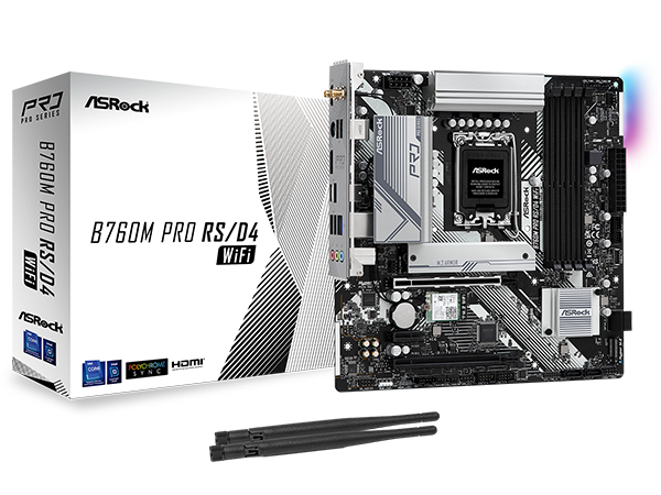 B760M Pro RS/D4 WiFi