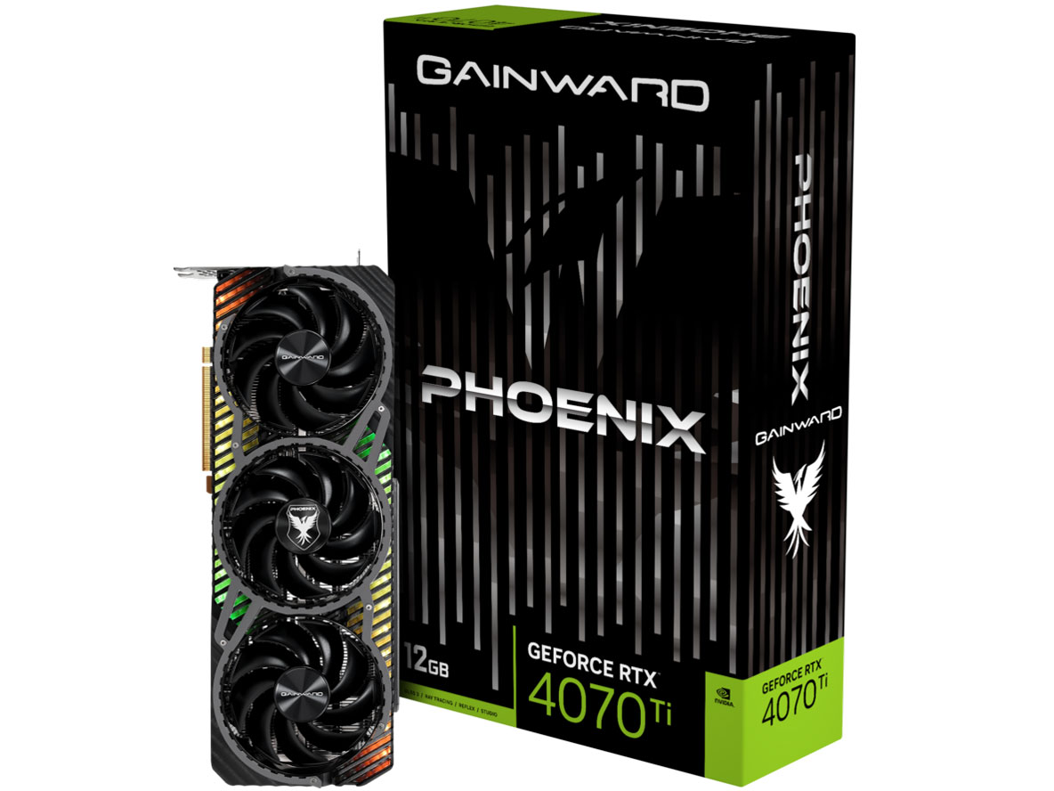 GeForce RTX 4070 Ti Phoenix NED407T019K9-1043X [PCIExp 12GB] �̐��i�摜