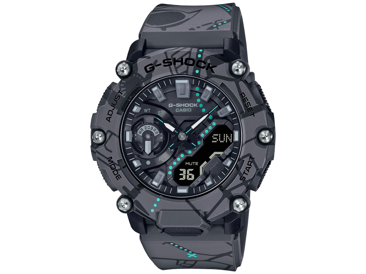 G-SHOCK Treasure Hunt�V���[�Y GA-2200SBY-8AJR �̐��i�摜