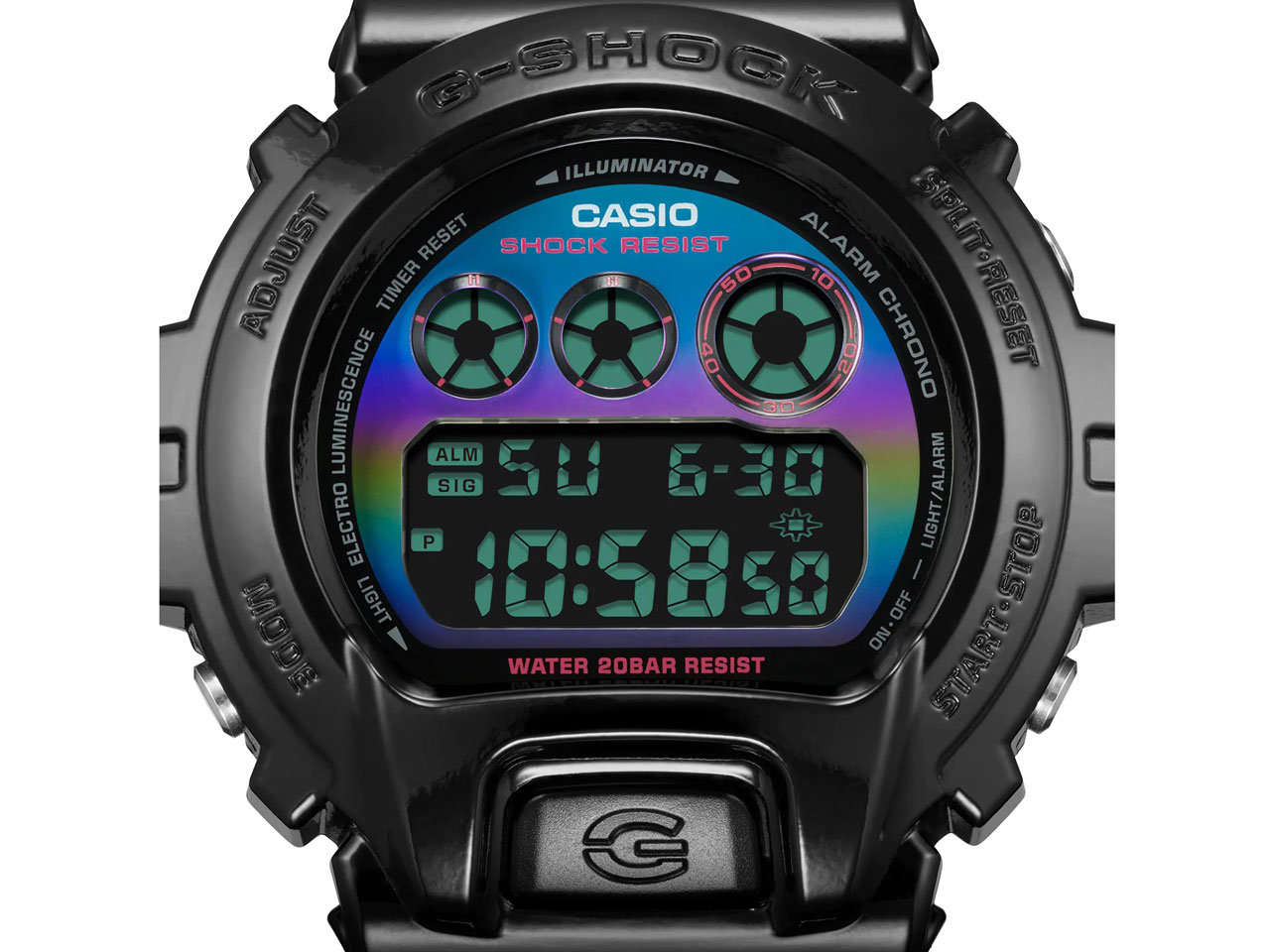G-SHOCK Virtual Rainbow�FGamer's RGB�V���[�Y DW-6900RGB-1JF