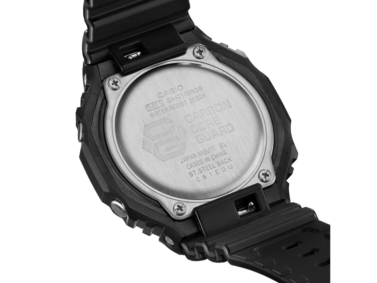 G-SHOCK Virtual Rainbow�FGamer's RGB�V���[�Y GA-2100RGB-1AJF