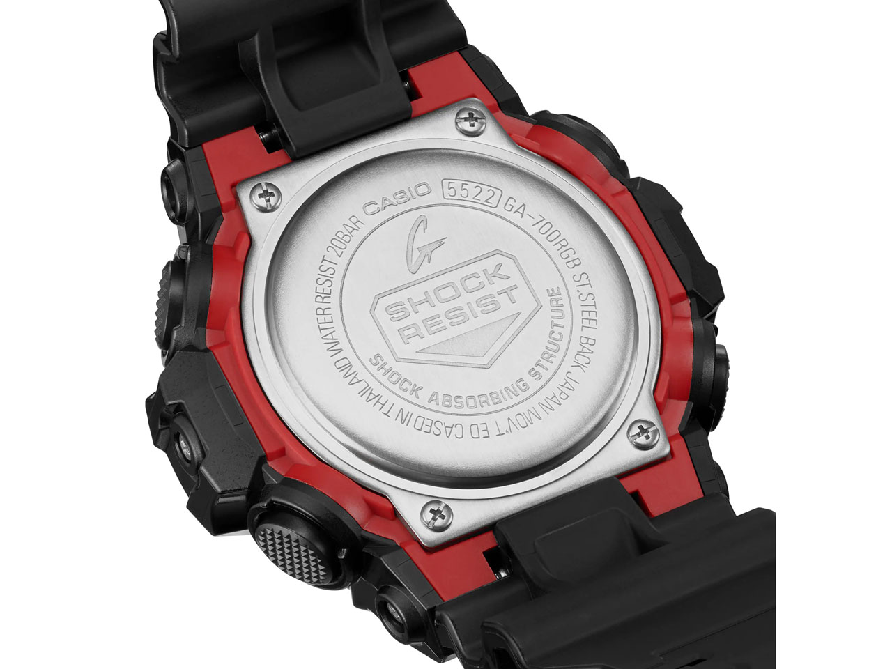 G-SHOCK Virtual Rainbow�FGamer's RGB�V���[�Y GA-700RGB-1AJF