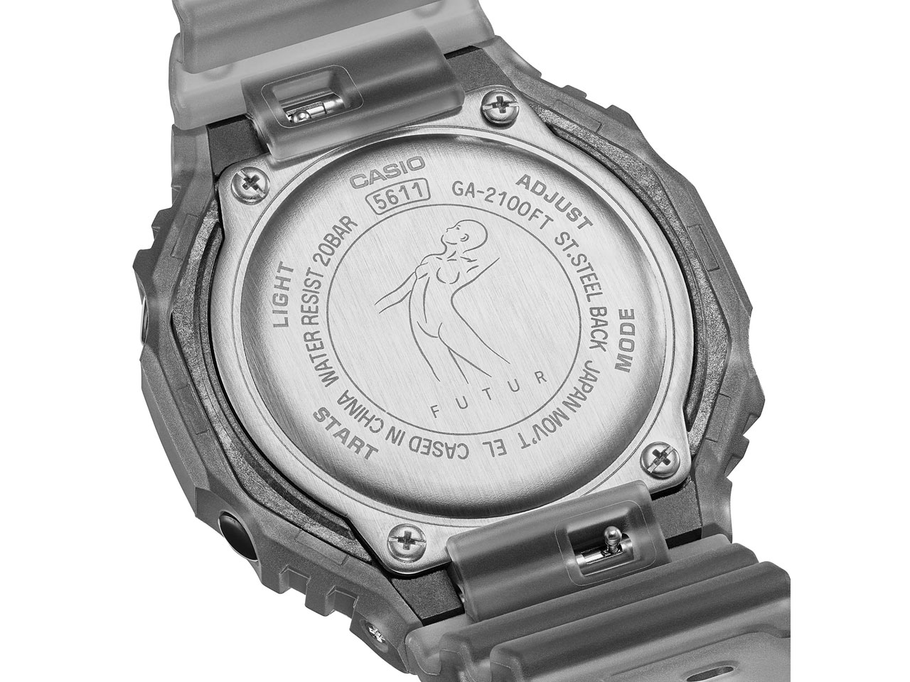 G-SHOCK FUTUR �R���{���[�V�������f�� GA-2100FT-8AJR