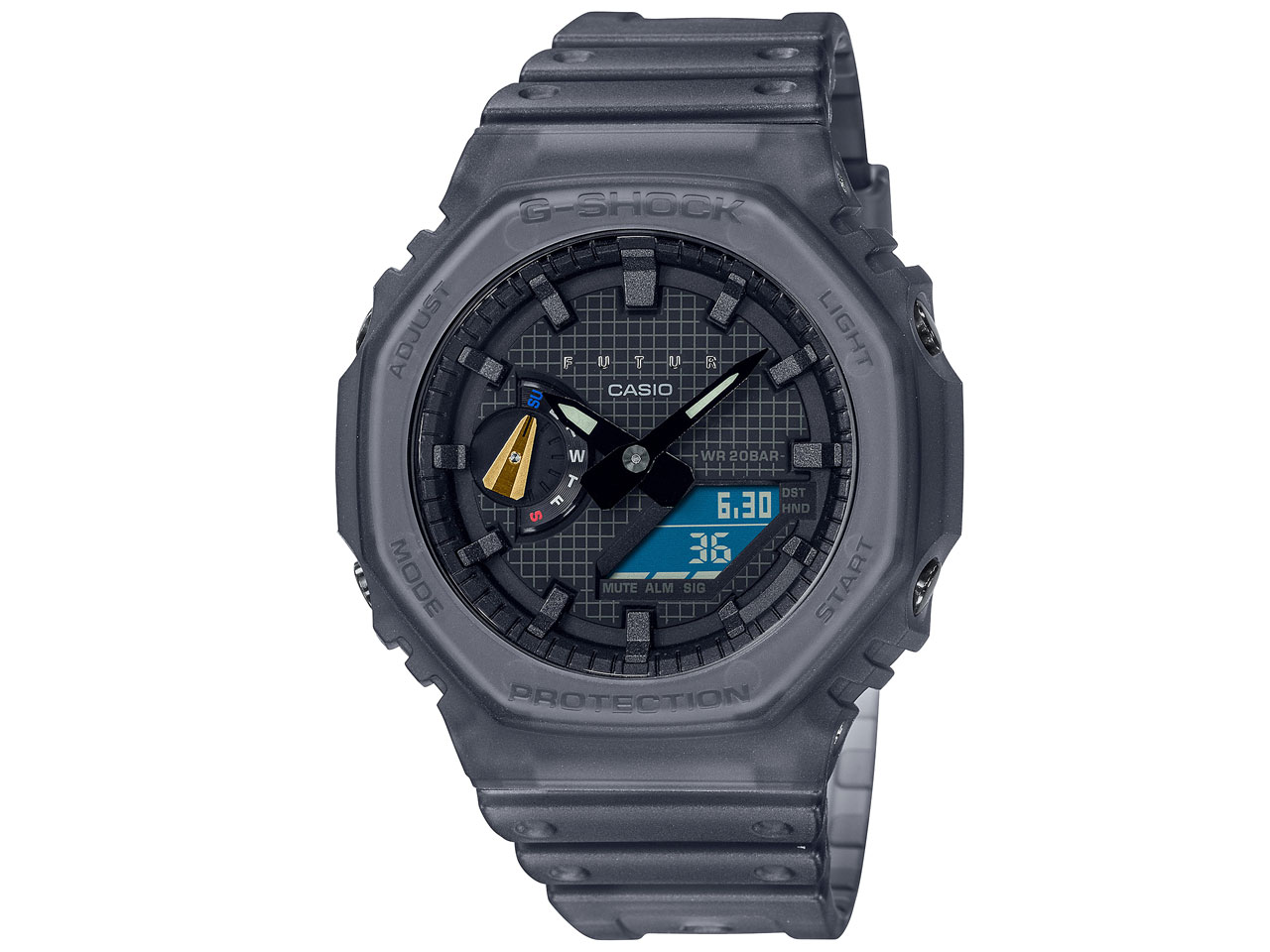G-SHOCK FUTUR �R���{���[�V�������f�� GA-2100FT-8AJR �̐��i�摜