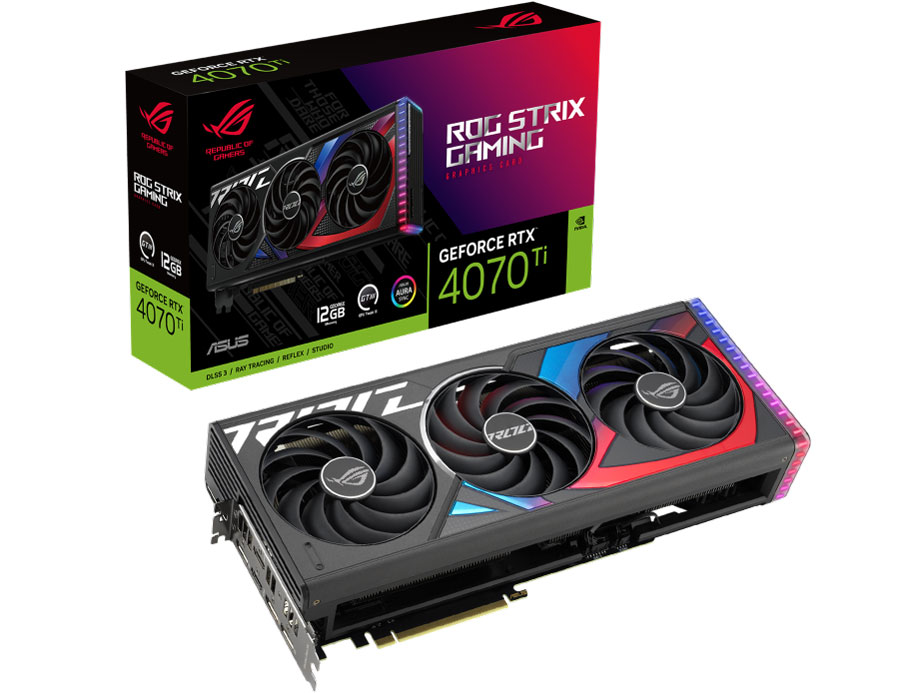 ROG-STRIX-RTX4070TI-12G-GAMING [PCIExp 12GB] �̐��i�摜