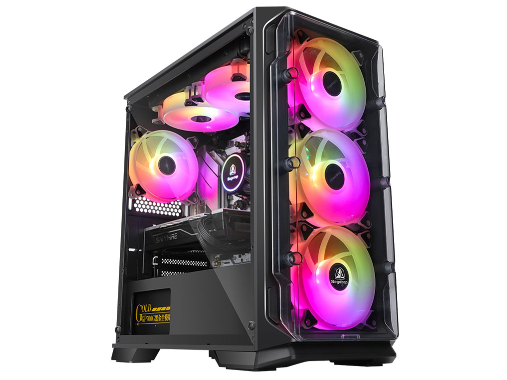 Barikata-420533 Core i7 13700/16GB������/1TB NVMe Gen4 SSD���ڃ��f�� [Black] �̐��i�摜