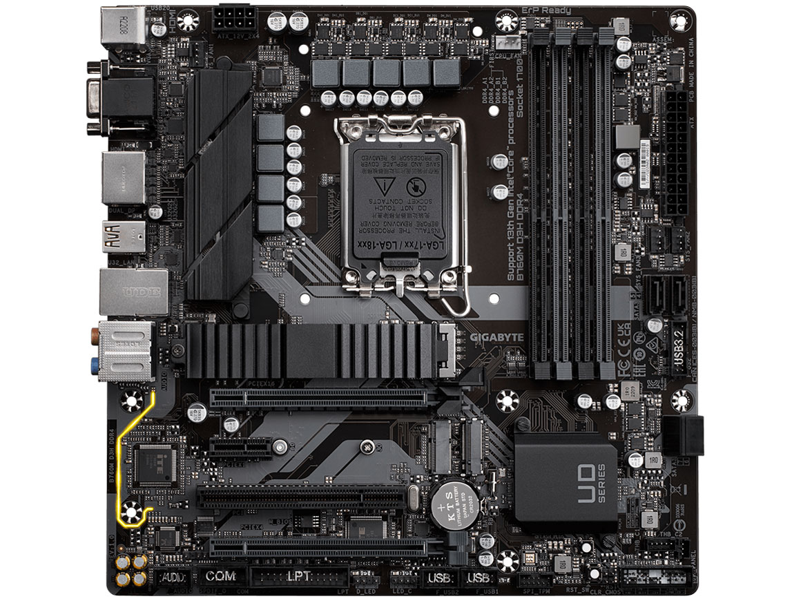 B760M D3H DDR4 [Rev.1.0] �̐��i�摜